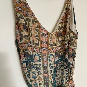 Boho neutral maxi dress